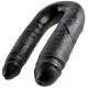 KING COCK DILDO DOBLE PENETRACIÓN 17.8 CM NEGRO