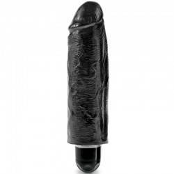 KING COCK VIBRADOR REALISTICO 15.24 CM STIFFY - NEGRO