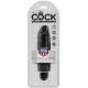 KING COCK VIBRADOR REALISTICO 15.24 CM STIFFY - NEGRO