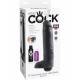 KING COCK PENE REALISTICO EYACULADOR NEGRO 27.94CM