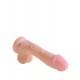 KING COCK DUAL DENSITY 7.5" DILDO NATURAL CON TESTICULOS