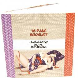 TOPCO ESPOSAS JAPONESAS SEDA LILA CON LIBRO BONDAGE