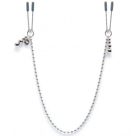 FIFTY SHADES OF GREY DARKER AT MY MERCY BEADED CHAIN NIPPLE CLAMPS