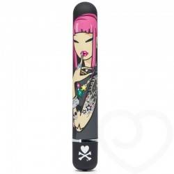 TOKIDOKI VIBRADOR CLASICO NEGRO DISEÑO SUGAR RUSH