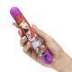 TOKIDOKI VIBRADOR CLASICO LILA DISEÑO DIABLA