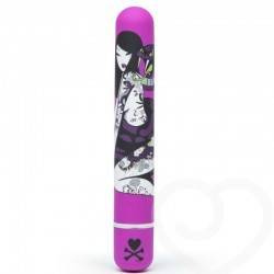 TOKIDOKI VIBRADOR CLASICO LILA DISEÑO MUJER SERPIENTE