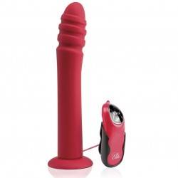 FETISH FANTASY ELITE DILDO VIBRADOR 22.9 CM ROJO