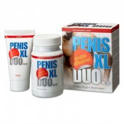 PENIS XL DUO PACK CAPSULAS Y CREMA.