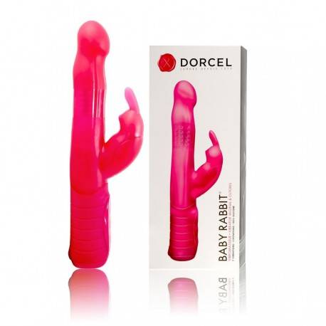 DORCEL BABY RABBIT ROTADOR 7 RITMOS 100% SILICONA