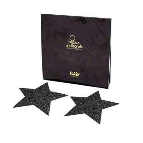 BIJOUX PEZONERAS FLASH ESTRELLA NEGRA