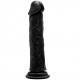 REAL ROCK 016 DILDO REALISTICO 23.5 CM (20.8 CM INS) NEGRO