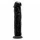 REAL ROCK 019 DILDO REALISTICO  29.5 CM (27.5 CM INS) NEGRO