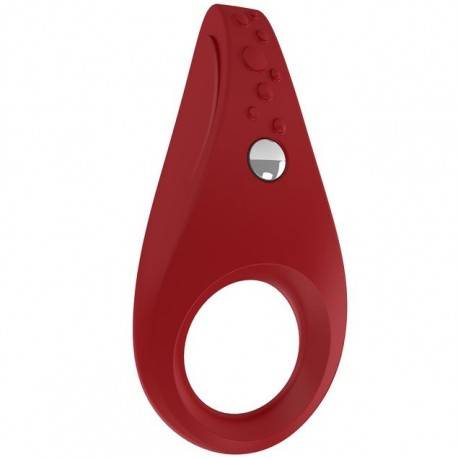 OVO B3 ANILLO VIBRADOR ROJO