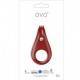 OVO B3 ANILLO VIBRADOR ROJO