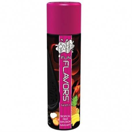 WET FUN FLAVORS 4-IN-1 SABOR A EXPLOSION FRUTA TROPICAL 106G