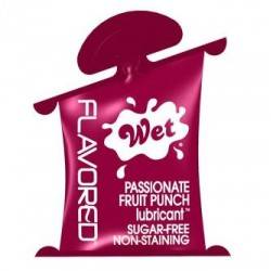 WET FLAVORED LUBRICANTE FRUTA DE LA PASION 10ML