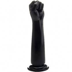 REAL ROCK 049 PUÑO REALISTICO FISTING 32.5 CM (30 CM INS) NEGRO