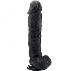 REAL ROCK 053 PENE REALISTICO FISTING 34 CM (31.5 CM INS) NEGRO