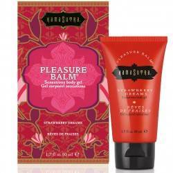 KAMASUTRA BALSAMO PLACER ESTIMULANTE SABOR SUEÑOS DE FRESA 50ML