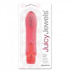 JUICY JEWELS ROJO RUBY VIBRADOR