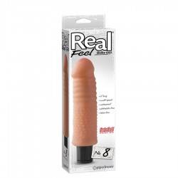 REAL FEEL LIFELIKE TOYZ VIBRADOR NUM 8 NATURAL