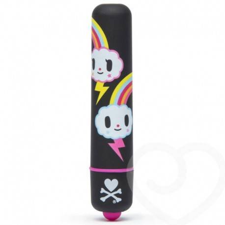 TOKIDOKI MINI BALA VIBRADORA NEGRA NUBES DE TORMENTA