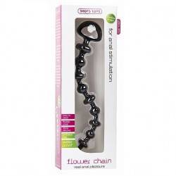 FLOWER CHAIN BOLAS ANALES SOFT NEGRO