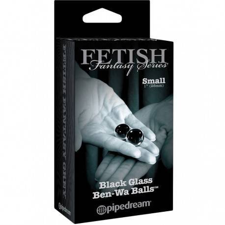 FETISH FANTASY EDICION LIMITADA BOLAS PEQUEÑAS BEN-WA CRISTAL NEGRO