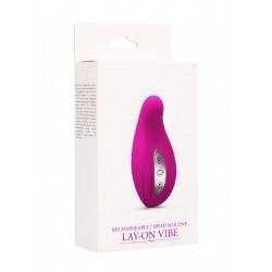 BGT LAY ON VIBRADOR RECARGABLE ROSA