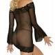 QUEEN LINGERIE VESTIDO NEGRO TALLA UNICA