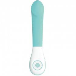 OVO E3 VIBRADOR RECARGABLE AZUL CLARO/ BLANCO + TANGA BACI GRATIS