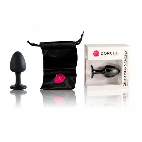 DORCEL PLUG DIAMOND SILICONA M 7.9CM