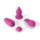 B SWISH BFILLED CLASSIC PLUG ANAL CONTROL REMOTO NEGRO ROSA