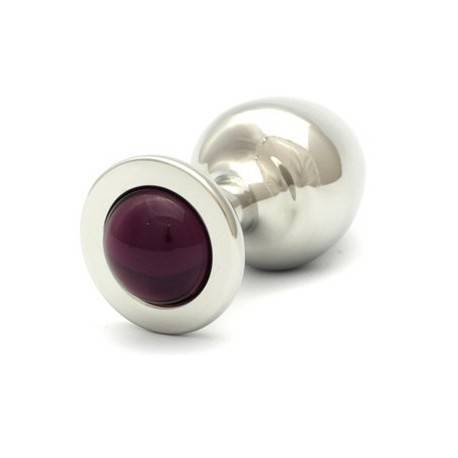 ROSEBUDS  CRISTAL PLUG ACERO 43 X 25MM LILA