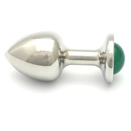 ROSEBUDS  GEMME  PLUG ACERO 43 X 25MM VERDE