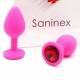 SANINEX PLUG ROSA INTENSE ORGASMIC ANAL SEX UNISEX