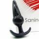 SANINEX PLUG INICIACION ANAL ORGASMIC SEX UNISEX-BASIC LINE NEGRO