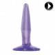 BASIX MINI PLUG ANAL DE GELATINA LILA 9CM