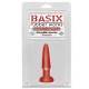 BASIX MINI PLUG ANAL DE GELATINA 9 CM RED