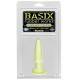 BASIX MINI PLUG ANAL DE GELATINA 9 CM LUMINISCENTE