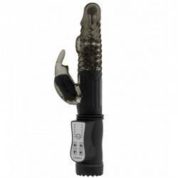 VIBRADOR ROTADOR RABBIT NEGRO