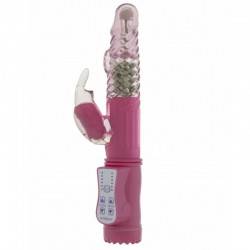 VIBRADOR ROTADOR RABBIT ROSA