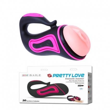 PRETTY LOVE CONSOLE MASTER MASTURBADOR VAGINA RECARGABLE 30V