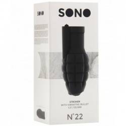 SONO N 22 MASTURBADOR MASCULINO VIBRADOR NEGRO