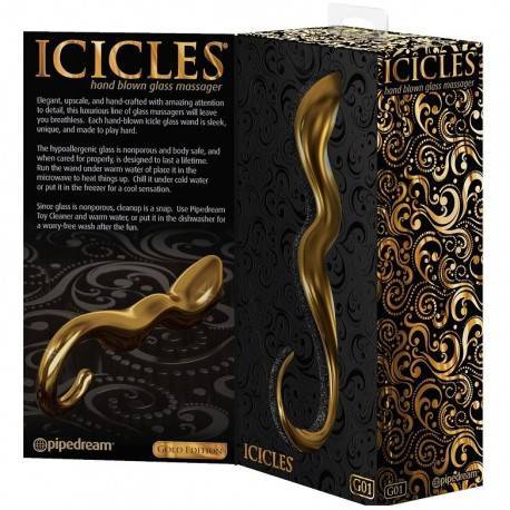 ICICLES GOLD EDITION MASAJEADOR CRISTAL G01