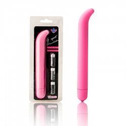 VIBRADOR PUNTO-G 10 RITMOS ROSA TACTO SUAVE 16 CM