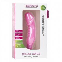 VIBRADOR POWERPENIS CYBERSKIN ROSA