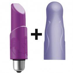 JOYSTICK MICRO LADYLILE ESTIMULADOR CON FUNDAS VIOLETA/LILA