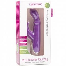 SHOTS VIBRADOR RABBIT SILICONA LILA