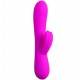 PRETTY LOVE FLIRTATION - VIBRADOR CON ESTIMULADOR CLITORIS BARRETE